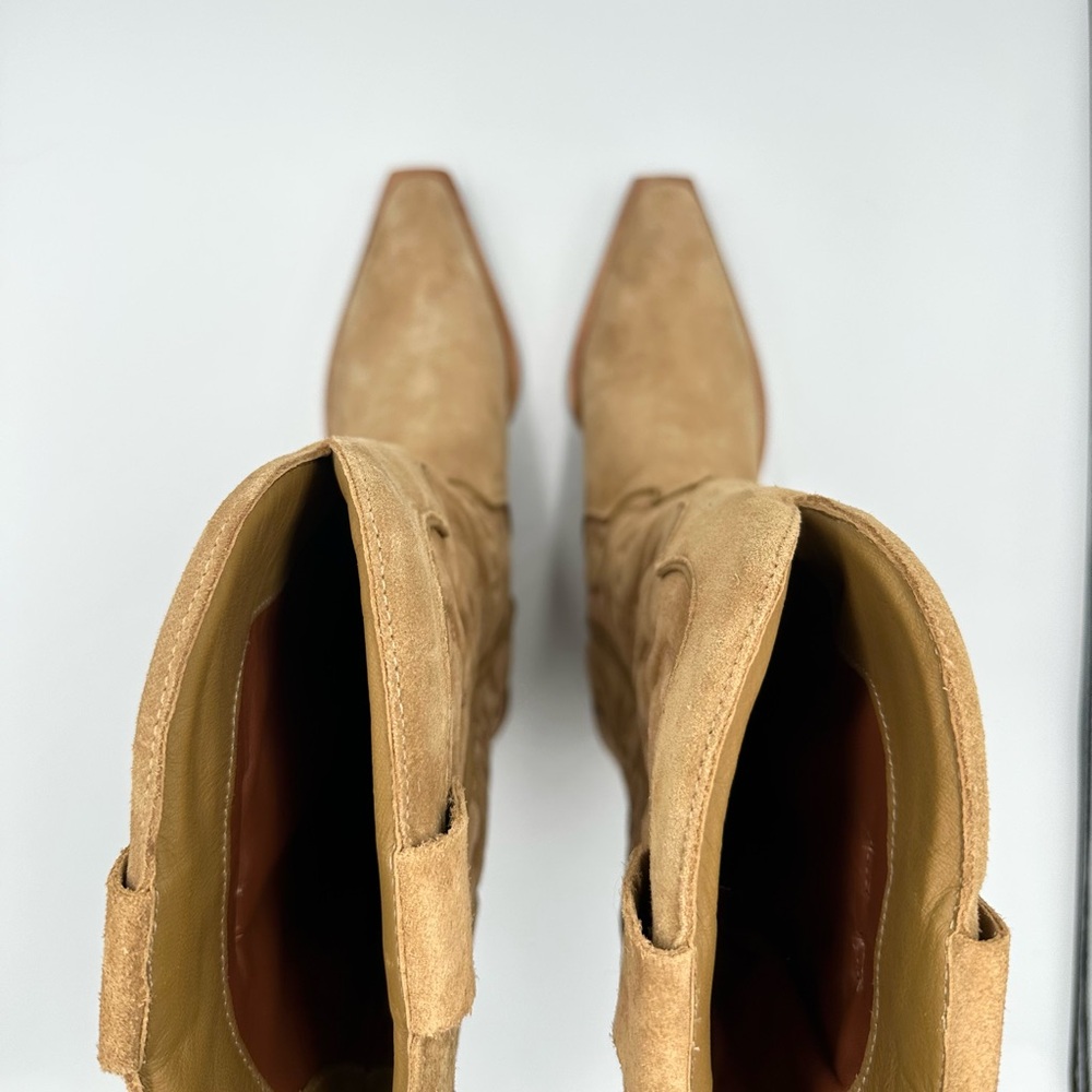 Reformation Olive Western Boot in Toasted Coconut - Picture 2 of 4